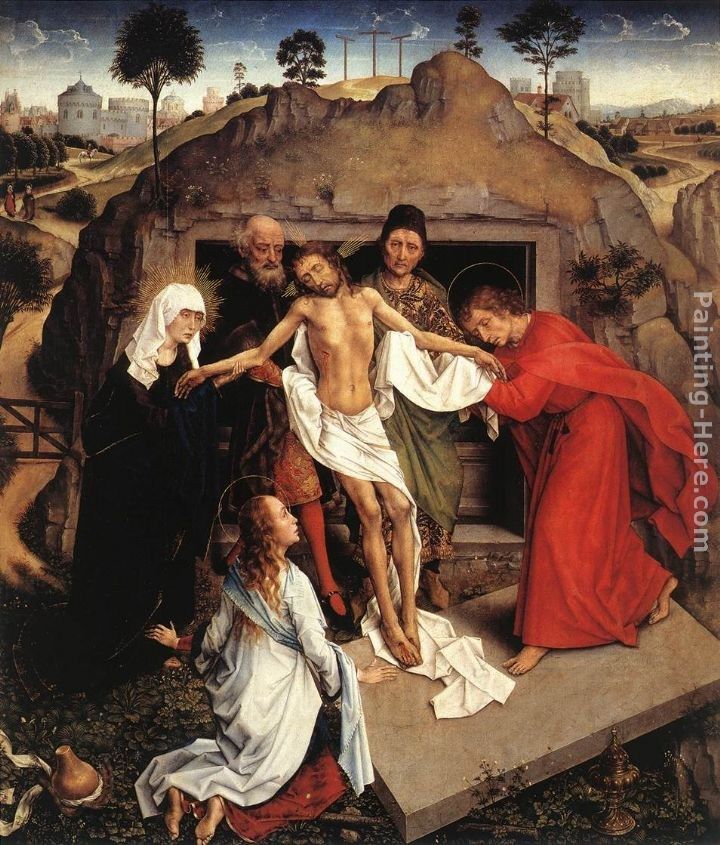 Rogier van der Weyden Entombment of Christ